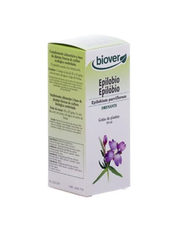 Biover Epilobium Parviflorum, 50 ml. Salud de las vías urinarias. 