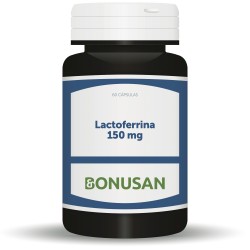 Bonusan Lactoferrina 150 mg, 60 cápsulas.