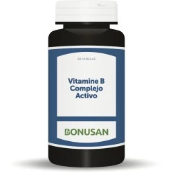 Bonusan vitamina B complejo activo, 60 cápsulas| Farmacia Barata