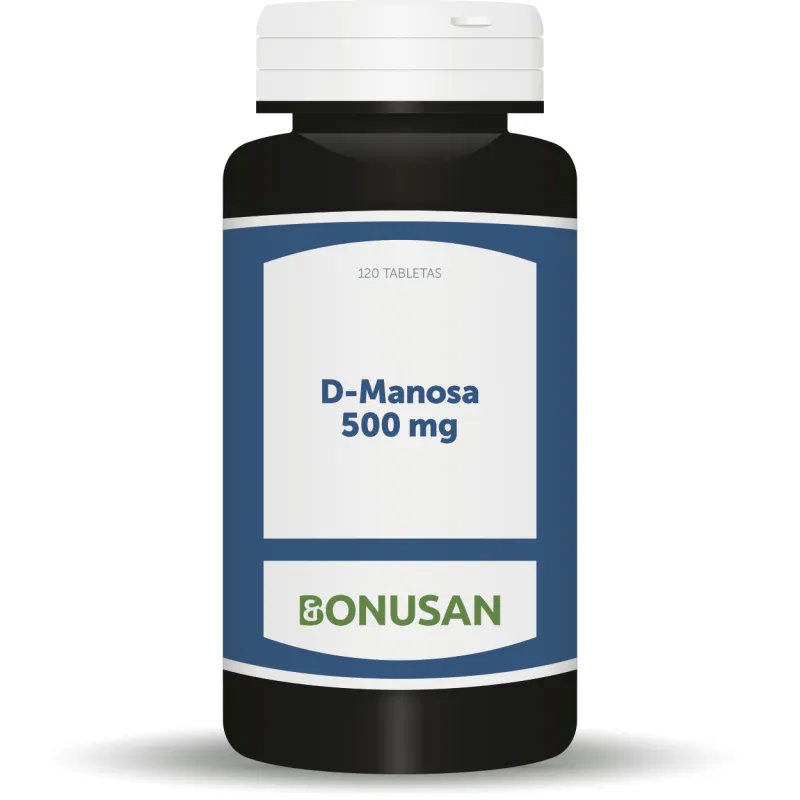 Bonusan D-Manosa 500mg, 120 tabletas| Farmacia Barata