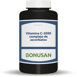 Bonusan Vitamina C-1000 Complejo de Ascorbatos, 200 tabletas