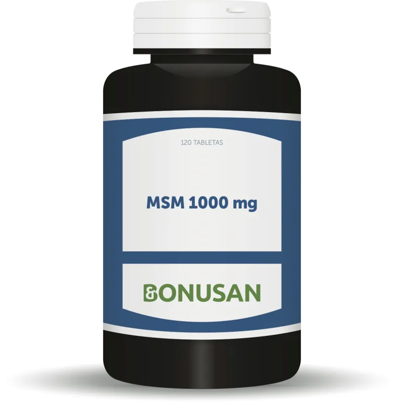 Bonusan MSM 1000 mg, 120 Tabletas. Efecto depurativo  Bonusan MSM 1000 mg, 120 Tabletas. Efecto depurativo