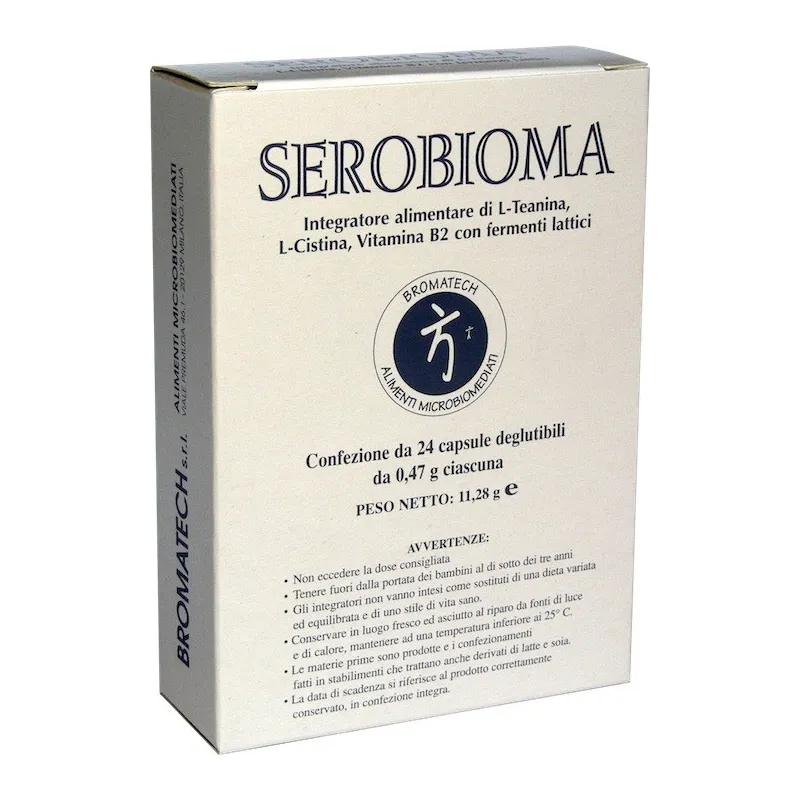 Bromatech Serobioma, 24 cápsulas. Salud intestinal.  Bromatech Serobioma, 24 cápsulas. Salud intestinal.