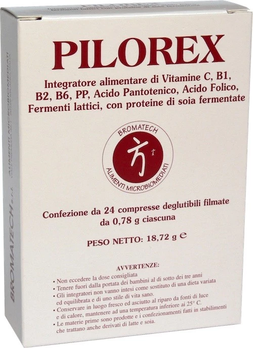 Bromatech Pilorex. Control de la acidez gástrica.