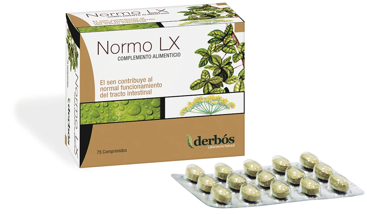 Derbos Normo LX, 75 Comprimidos. Equilibrio digestivo