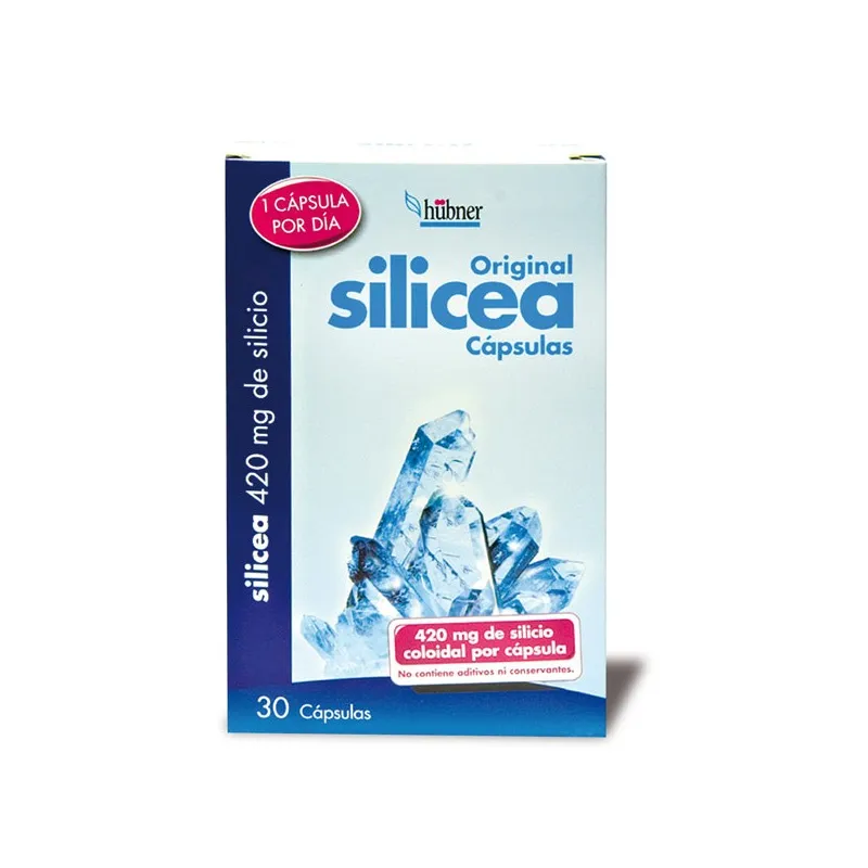 Hubner Original Silicea, 30 cápsulas. Antioxidante natural. 