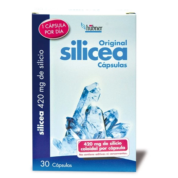 Hubner Original Silicea, 30 cápsulas. Antioxidante natural. 