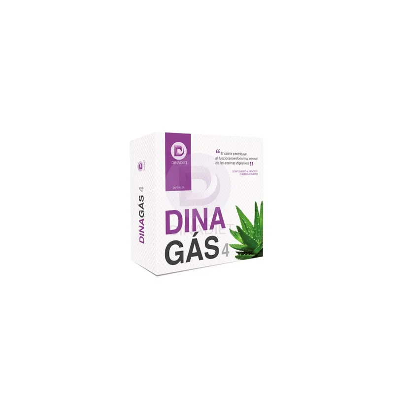 Dinadiet Dinagás 4, 20 Viales Bienestar del aparato digestivo