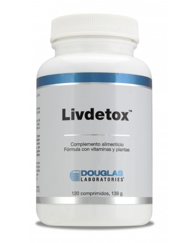 Douglas Labs Livdetox, 120 comprimidos. Salud hepática. 