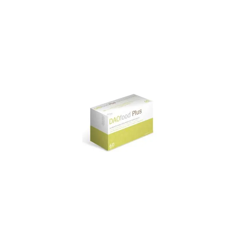 DR Healthcare DAOfood Plus, 60 cápsulas. Efecto antihistamínico.