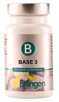 Erlingen Base 3, 60 Comprimidos. Salud circulatoria. 