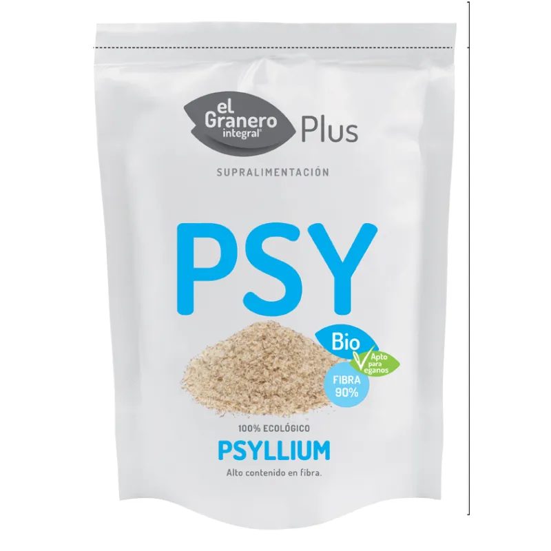 El Granero Integral Plus Psyllium BIO, 150 g. Rico en fibra.