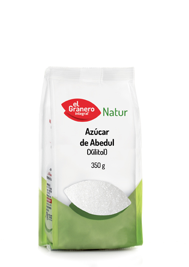 Azúcar de Abedul Xilitol El Granero Integral (350g)