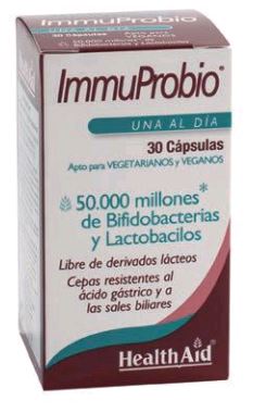 Health Aid ImmuProbio, 30 cápsulas| Farmacia Barata