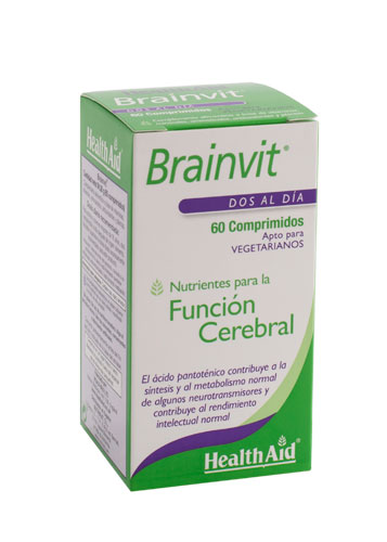 Health Aid Brainvit, 60 comprimidos| Farmacia Barata