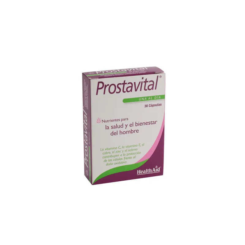 Health Aid Prostavital, 30 cápsulas| Farmacia Barata
