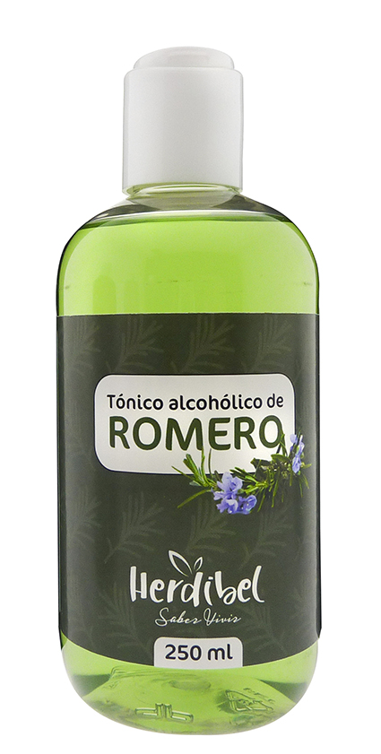 Herdibel Tónico alcohólico De Romero, 250 ml | Farmacia Barata