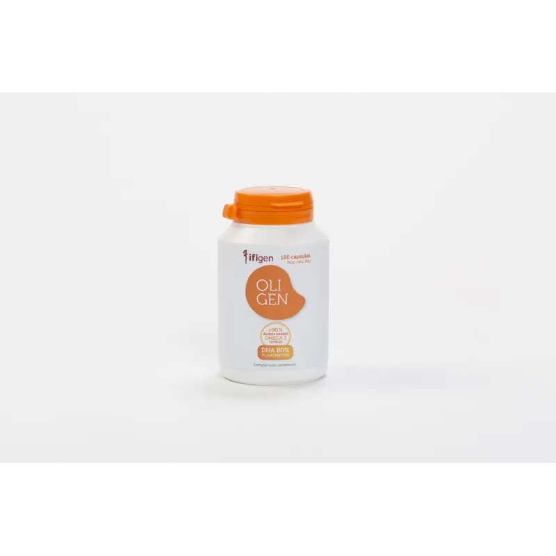 Ifigen Oligen DHA 80%, 120 cápsulas. Salud cognitiva.  Ifigen Oligen DHA 80%, 120 cápsulas. Salud cognitiva.