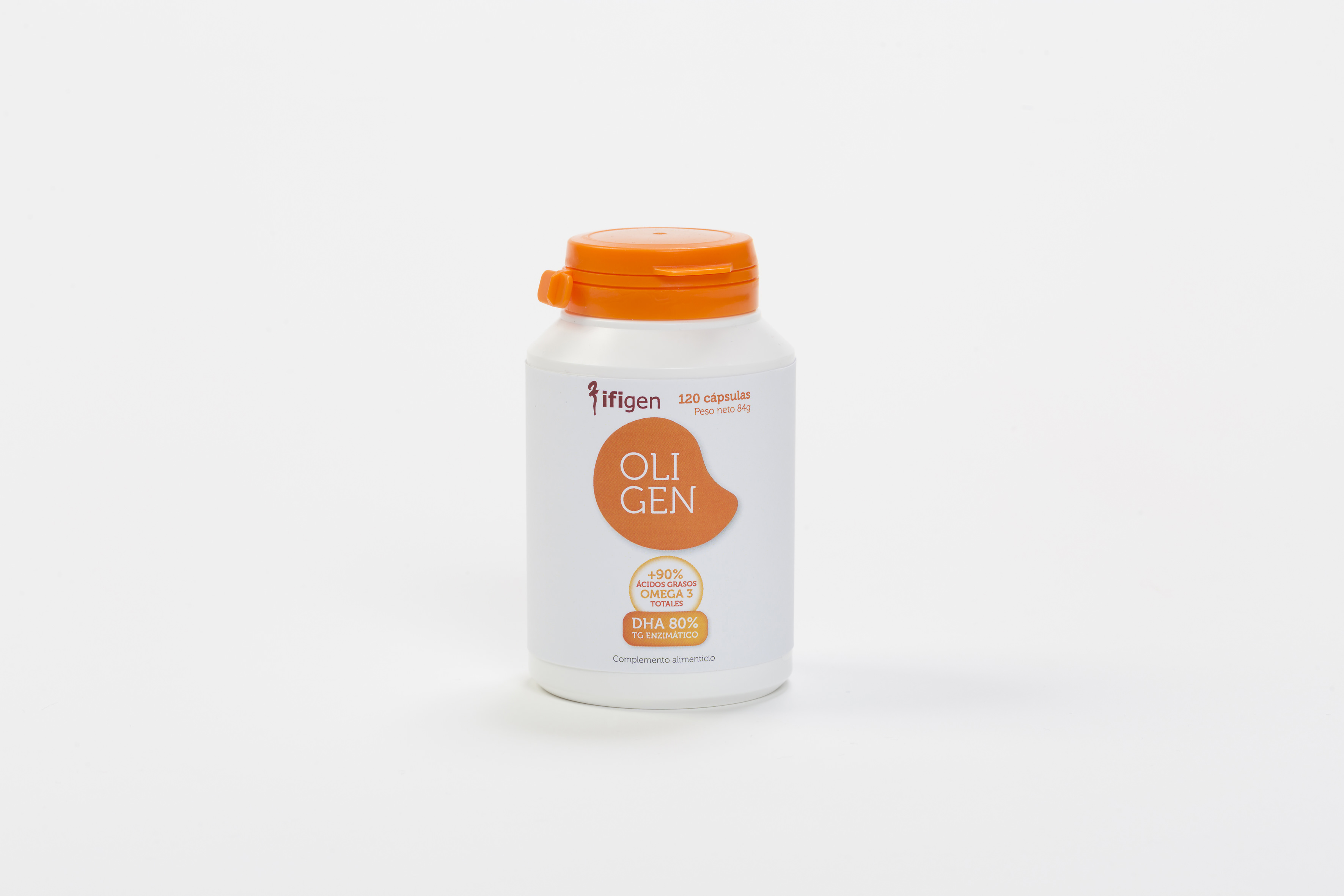 Ifigen Oligen DHA 80%, 120 cápsulas. Salud cognitiva. 