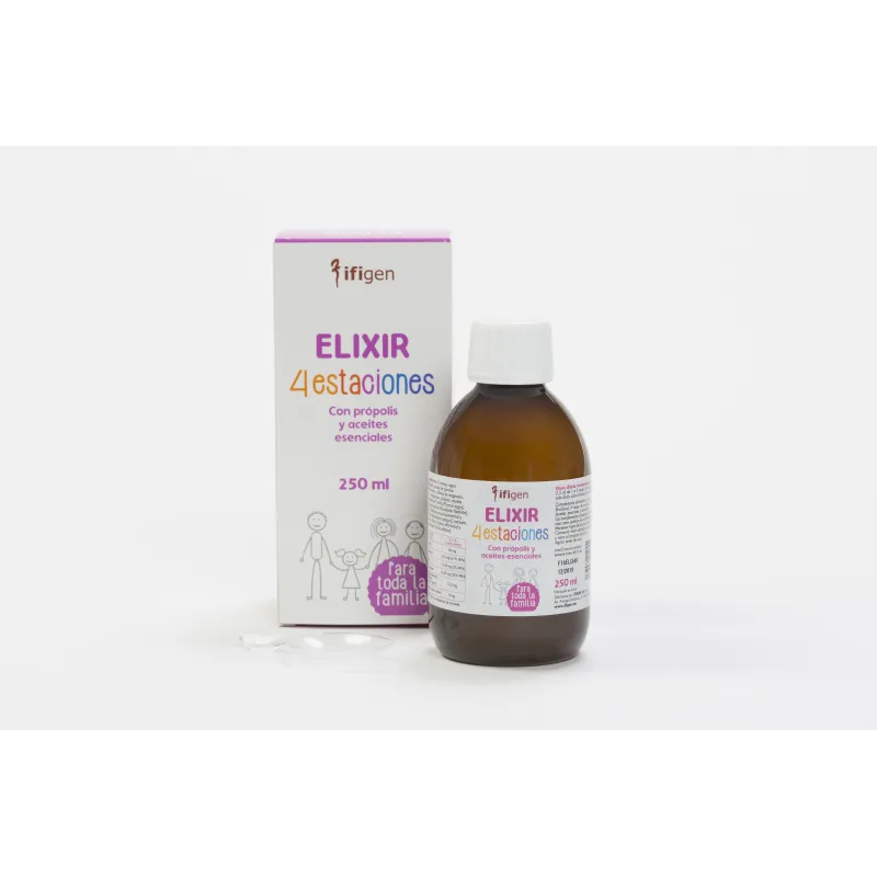 Ifigen Elixir 4 Estaciones, 250 ml. Bienestar respiratorio.   