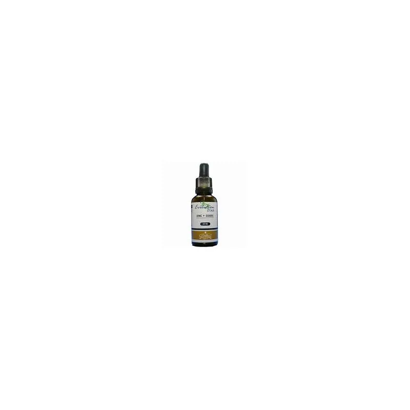 Jellybell Evolution Star Zinc + Cobre, 30 ml. Regulador hormonal.