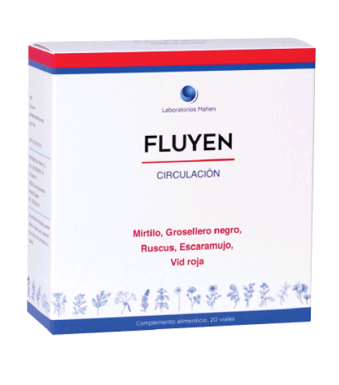 Mahen Fluyen, 20 Viales. Beneficia la circulación. 