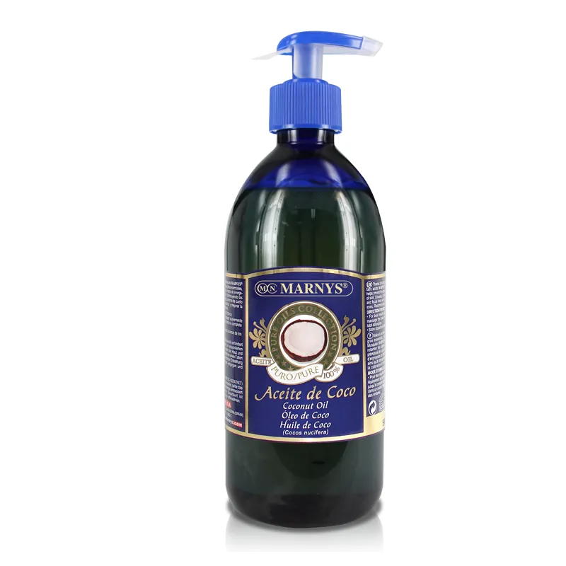 Marnys Aceite de coco, 500 ml. Protección para la piel y el cabello