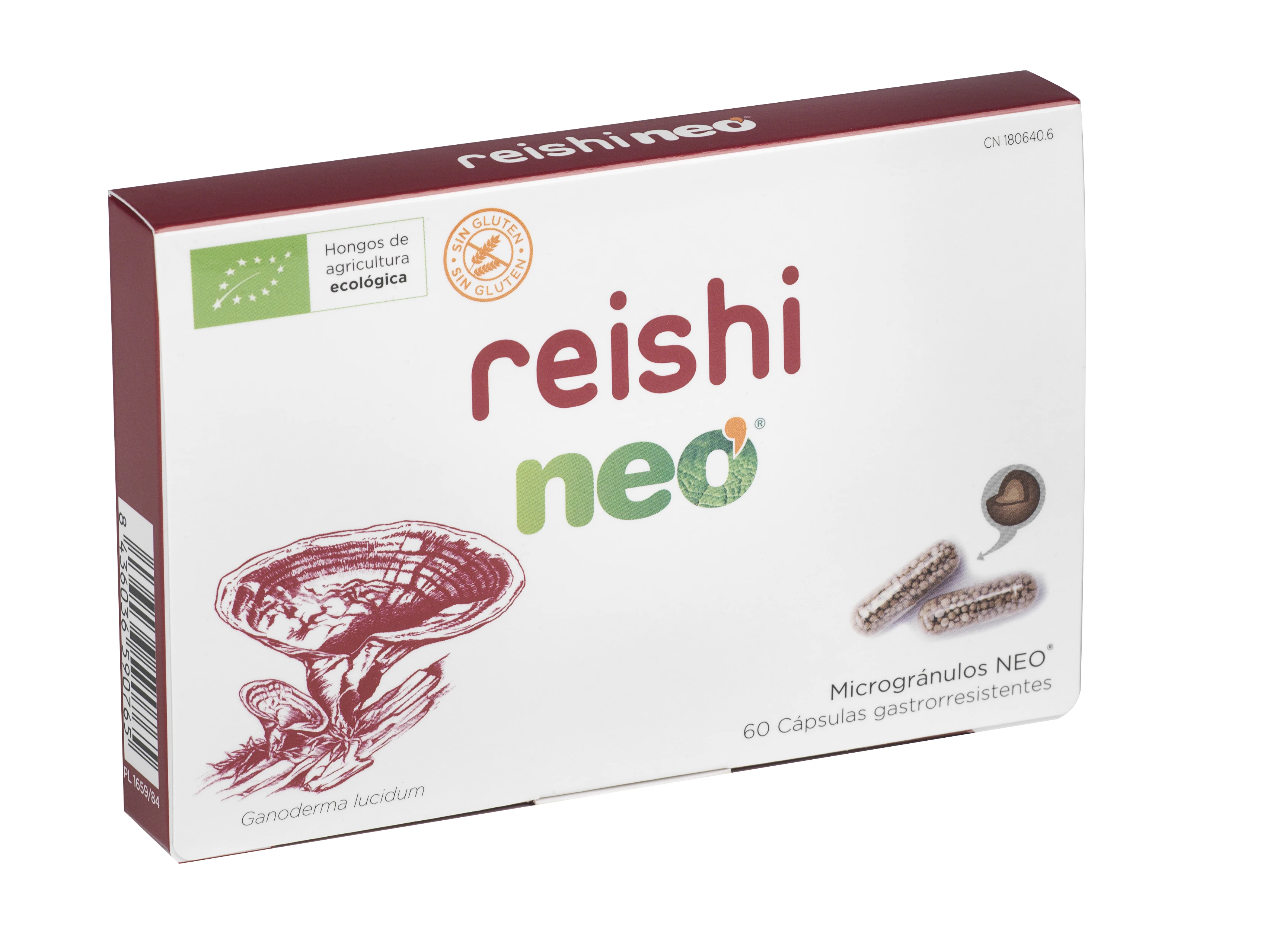 Neovital Health Reishi neo, 60 cápsulas| Farmacia Barata