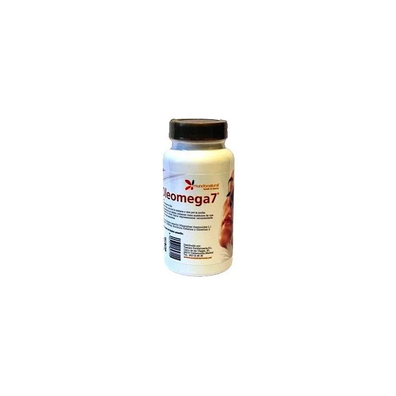 Mundonatural Oleomega 7, 120 cápsulas. Piel saludable. 