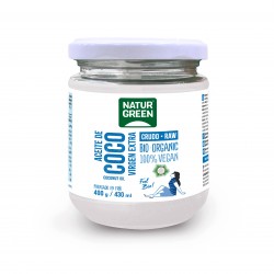 NaturGreen Aceite virgen de coco, 400 g Nutrición saludable