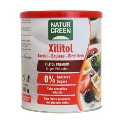 NaturGreen Xilitol azúcar de abedul, 500 g Endulzante ecológico