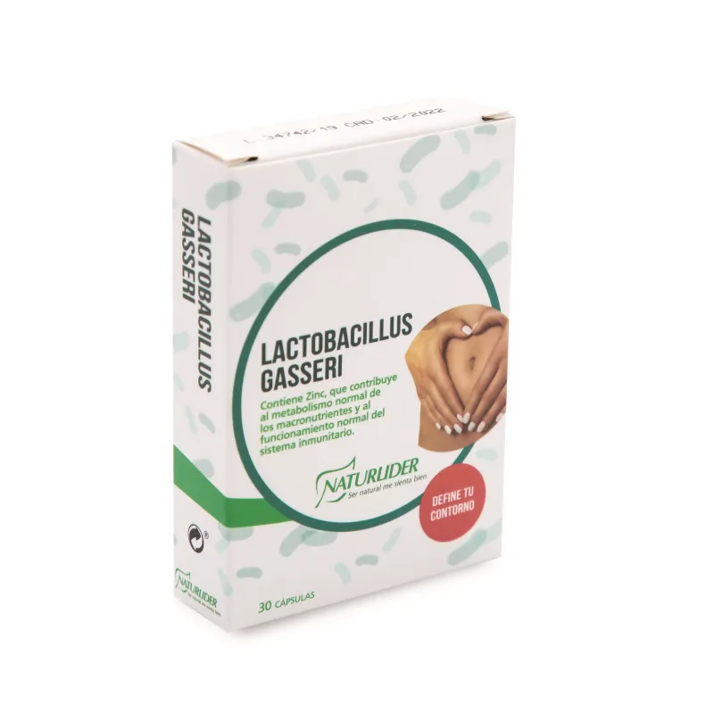 Naturlider Lactobacillus Gasseri, 30 vegicaps Bienestar digestivo Naturlider Lactobacillus Gasseri, 30 vegicaps Bienestar digestivo
