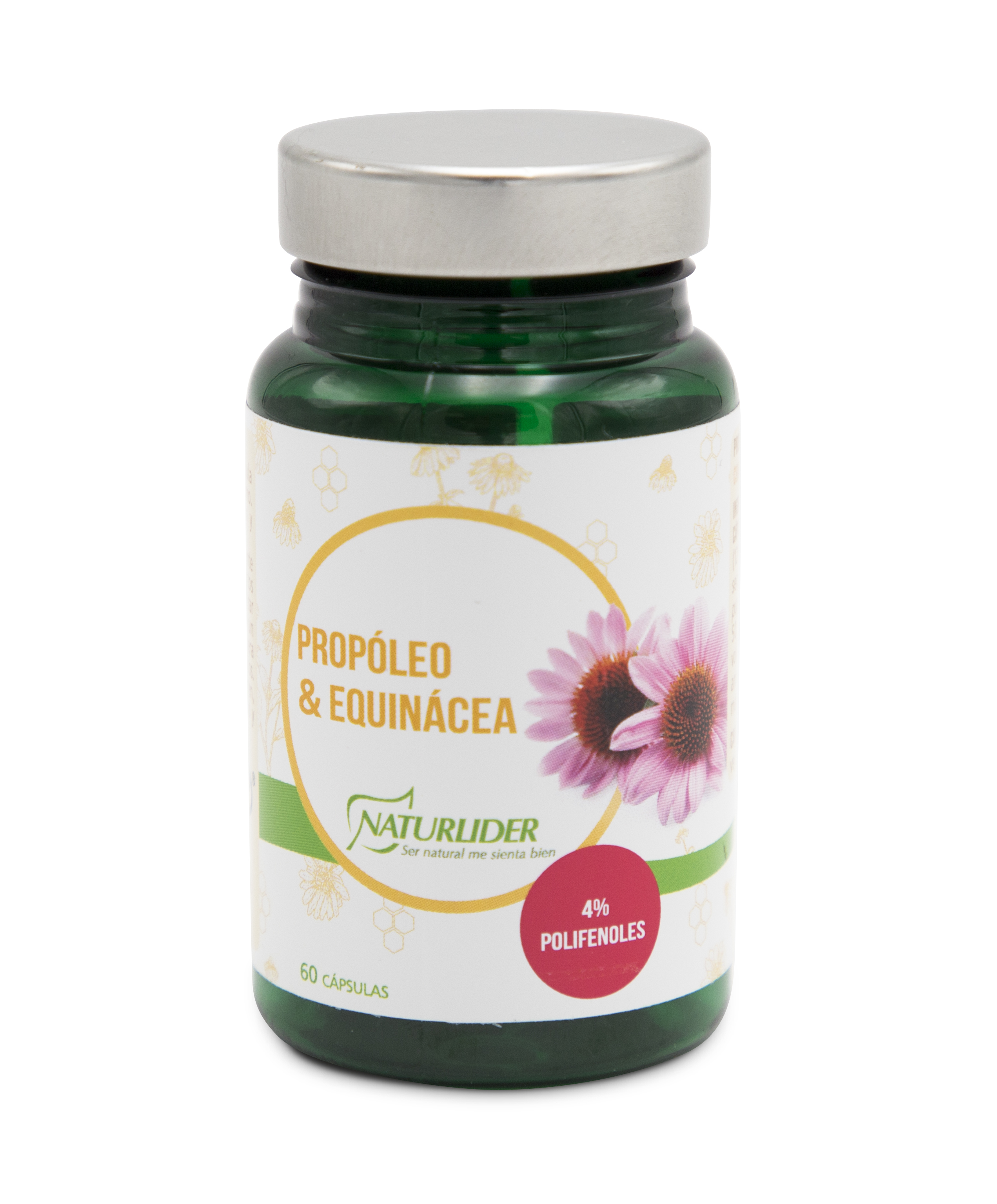 Naturlider Propóleo & Equinácea, 60 vegicaps Salud y energía