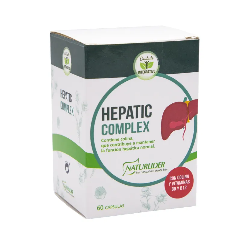 Naturlider Hepatic Complex, 60 vegicaps. Equilibrio hepático.  Naturlider Hepatic Complex, 60 vegicaps. Equilibrio hepático.