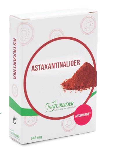 Naturlider Astaxantinalider astamarine, 30 vegicaps Antioxidante