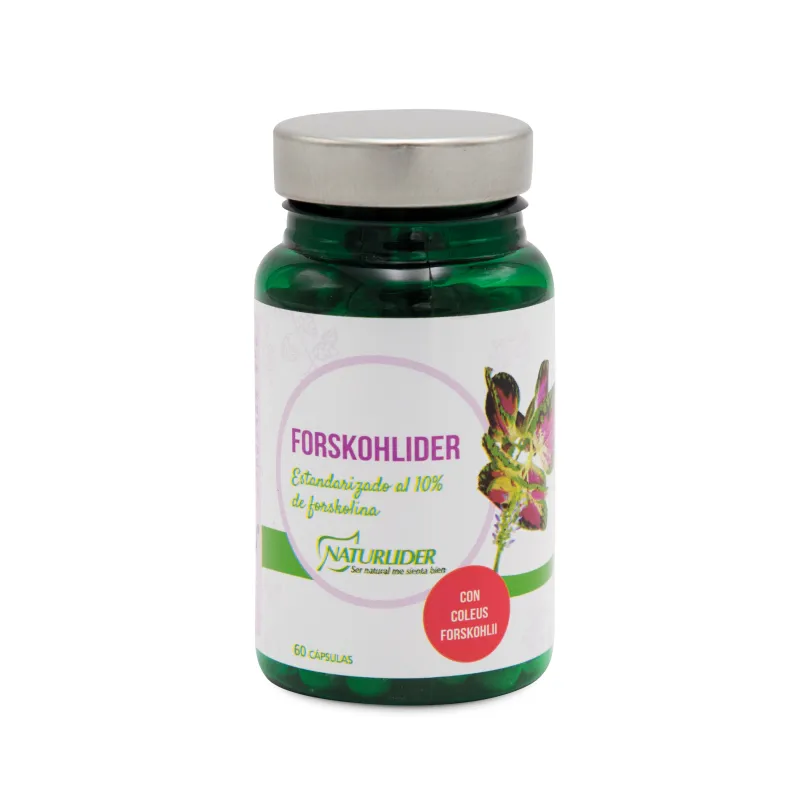 Naturlider Forskohlider STD, 60 vegicaps. Ayuda a quemar grasa.