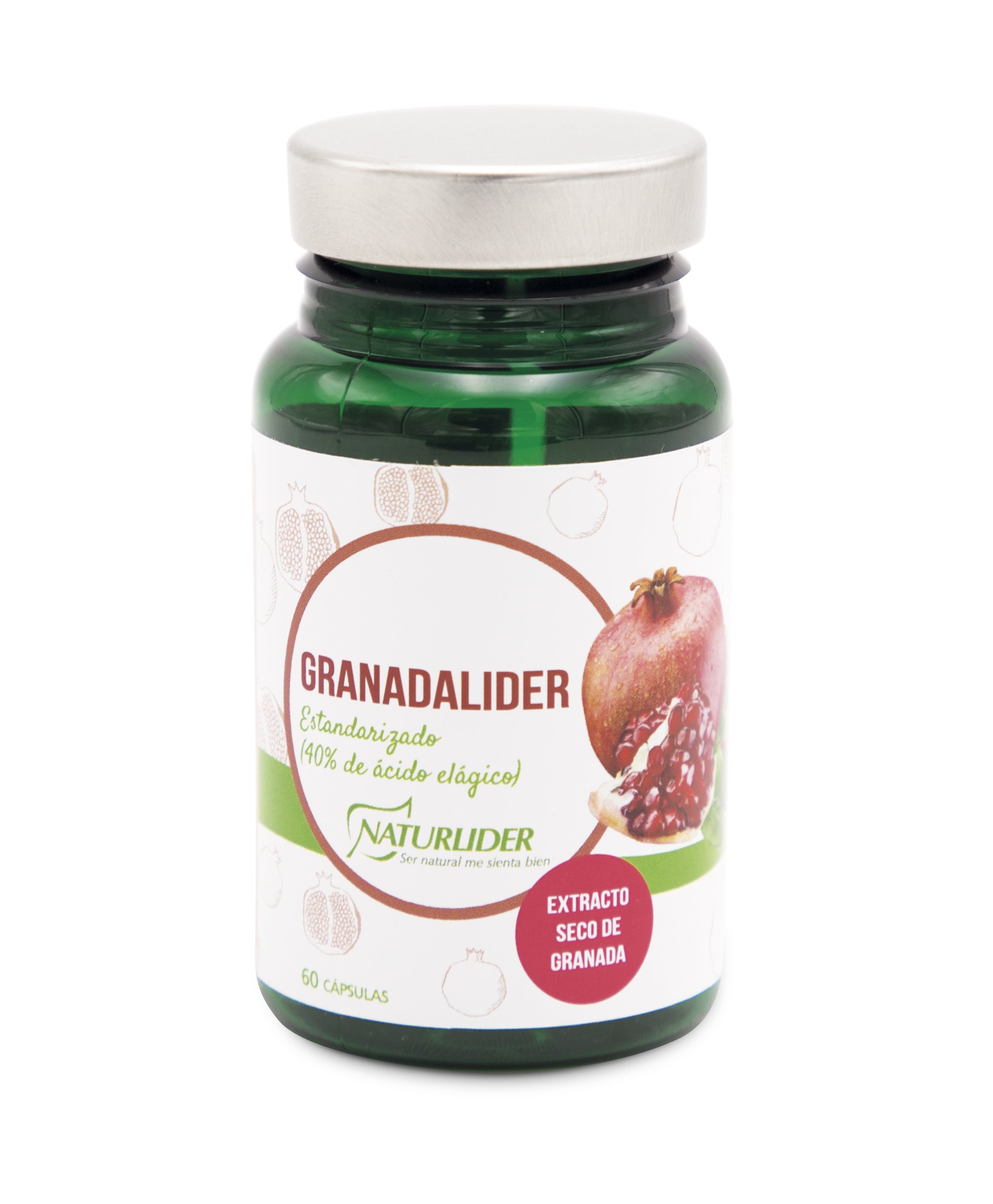 NaturLider Granadalider, 60 Vegicaps. Antioxidante natural. 