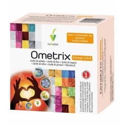 Novadiet Ometrix Omega 3 6 9, 60 Cápsulas. Salud coronaria. 