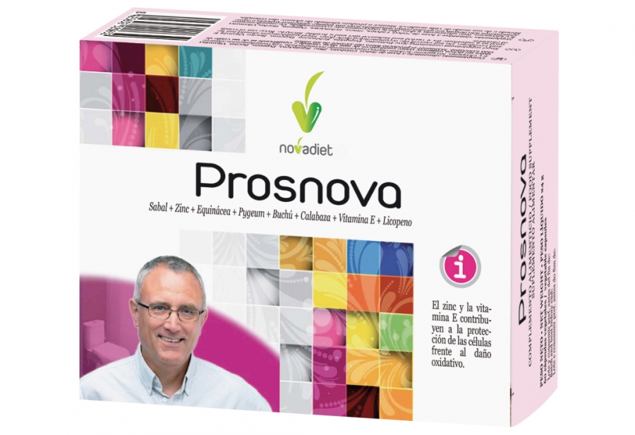 Novadiet Prosnova, 60 cápsulas. Salud prostática. 