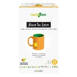 Herbodiet Alivia Tus Gases, 20 filtros Equilibrio digestivo