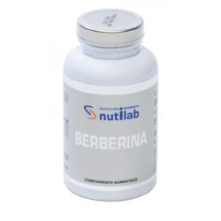 Nutilab Berberina 500 mg, 60 cápsulas. Salud cardiovascular. 