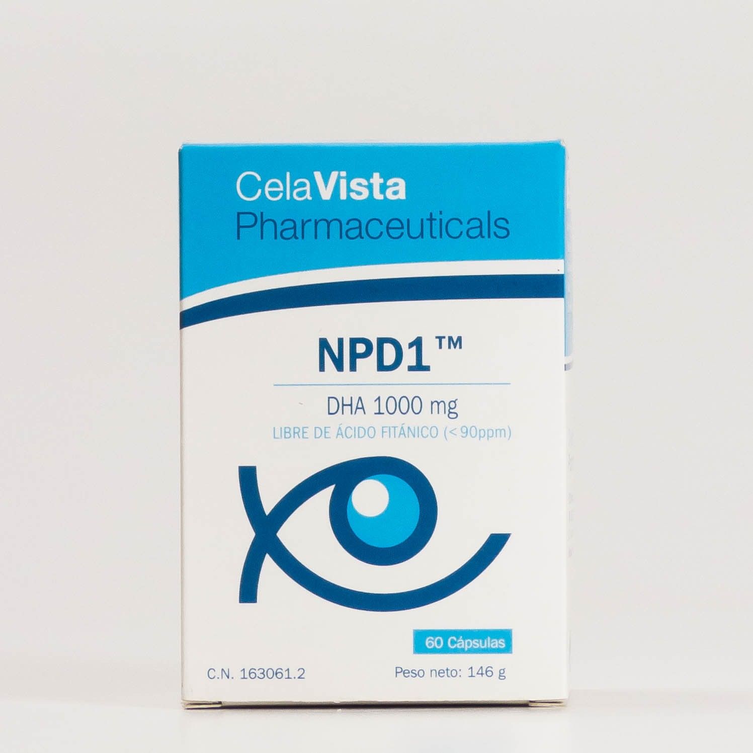 NPD1 DHA Celavista, 60 cápsulas| Farmacia Barata