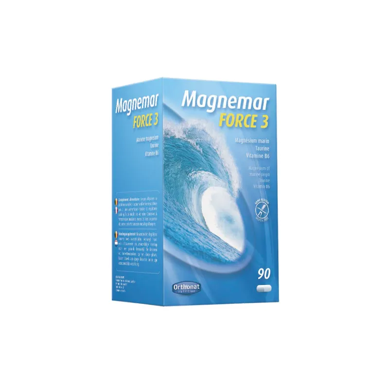 Orthonat Magnemar Force 3, 90 Cápsulas. Salud y bienestar. 