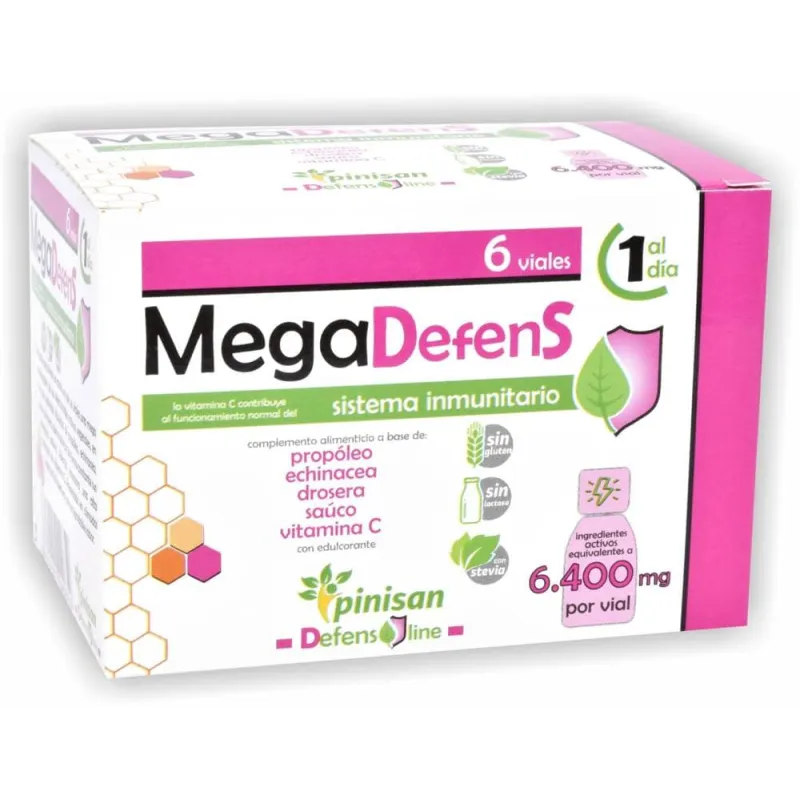 Mega Defens, 6 x 30 ml Viales| Farmacia Barata
