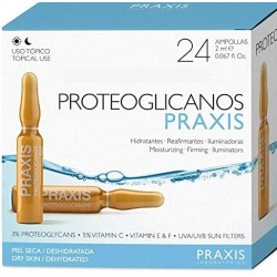 Praxis Proteoglicanos, 24 ampollas. Belleza y cuidado de la piel. 
