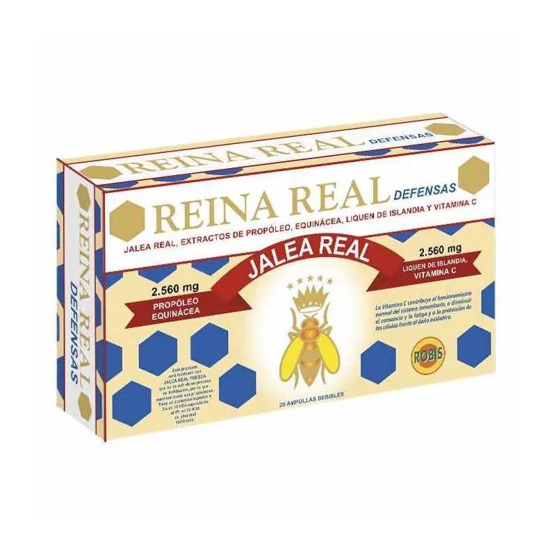 Robis Reina Real Defensas, 20 Ampollas Protector inmune natural