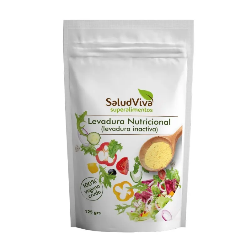 SaludViva Levadura nutricional inactiva, 125 g Alimentación sana SaludViva Levadura nutricional inactiva, 125 g Alimentación sana