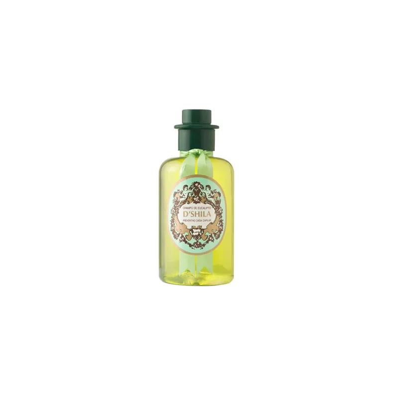 D'Shila champú de eucalipto, 300 ml. Cabello fuerte y saludable. 