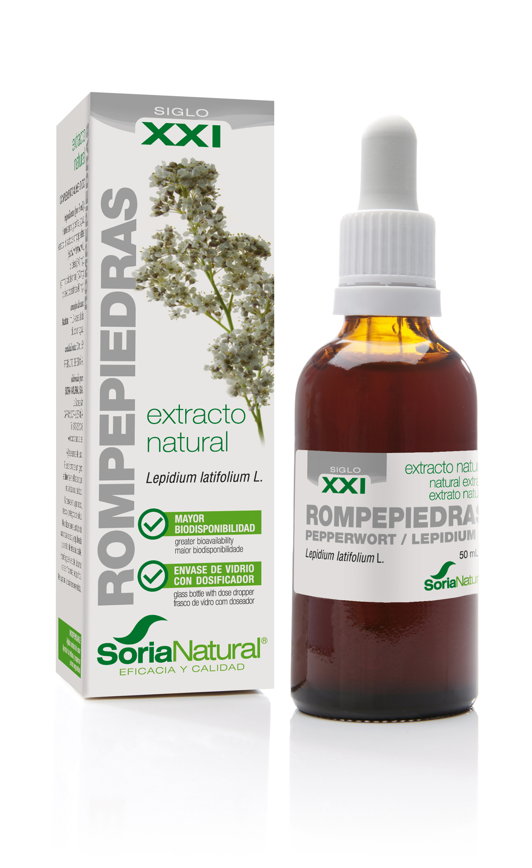 Soria Natural Siglo XXI Extracto natural rompepiedras, 50 ml