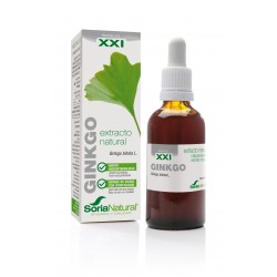 Soria Natural Siglo XXI Extracto natural de Ginkgo Biloba, 50 ml